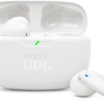 JBL Wave Beam 2 True Wireless Earbuds JBLWBEAM2WHT with Adaptive Noise Cancelling, 40H Battery, and Deep Bass