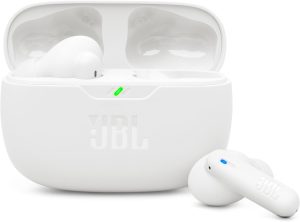 JBL Wave Beam 2 True Wireless Earbuds JBLWBEAM2WHT with Adaptive Noise Cancelling, 40H Battery, and Deep Bass