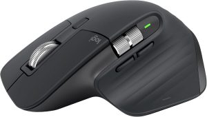Logitech MX Master 3S Wireless Mouse with 8K DPI, Ultra-fast Scrolling, USB-C, Bluetooth