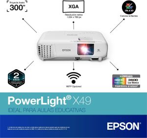 Epson Powerlite X49 LCD Projector