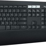 Logitech MK850 Multi-Device Wireless Keyboard and Mouse Combo with 2.4GHz Wireless & Bluetooth, 12 Programmable Keys, 3-Year Battery Life