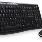 Logitech MK270 Wireless Keyboard and Mouse Combo - 2.4 GHz Wireless, 8 Multimedia Keys, 2-Year Battery Life