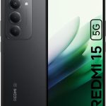 Redmi 15 5G Dual SIM 8GB RAM 256GB Storage Midnight Black - Global Version