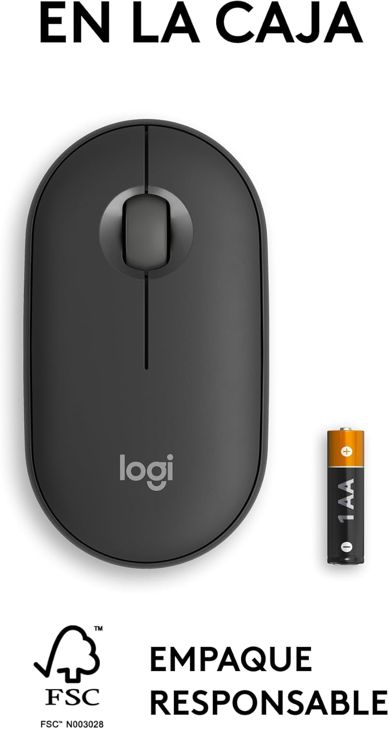 Logitech Pebble Mouse 2 M350s - Bluetooth Wireless, Lightweight, Customizable, Compatible with Windows, macOS, iPadOS, Android, ChromeOS - Image 9