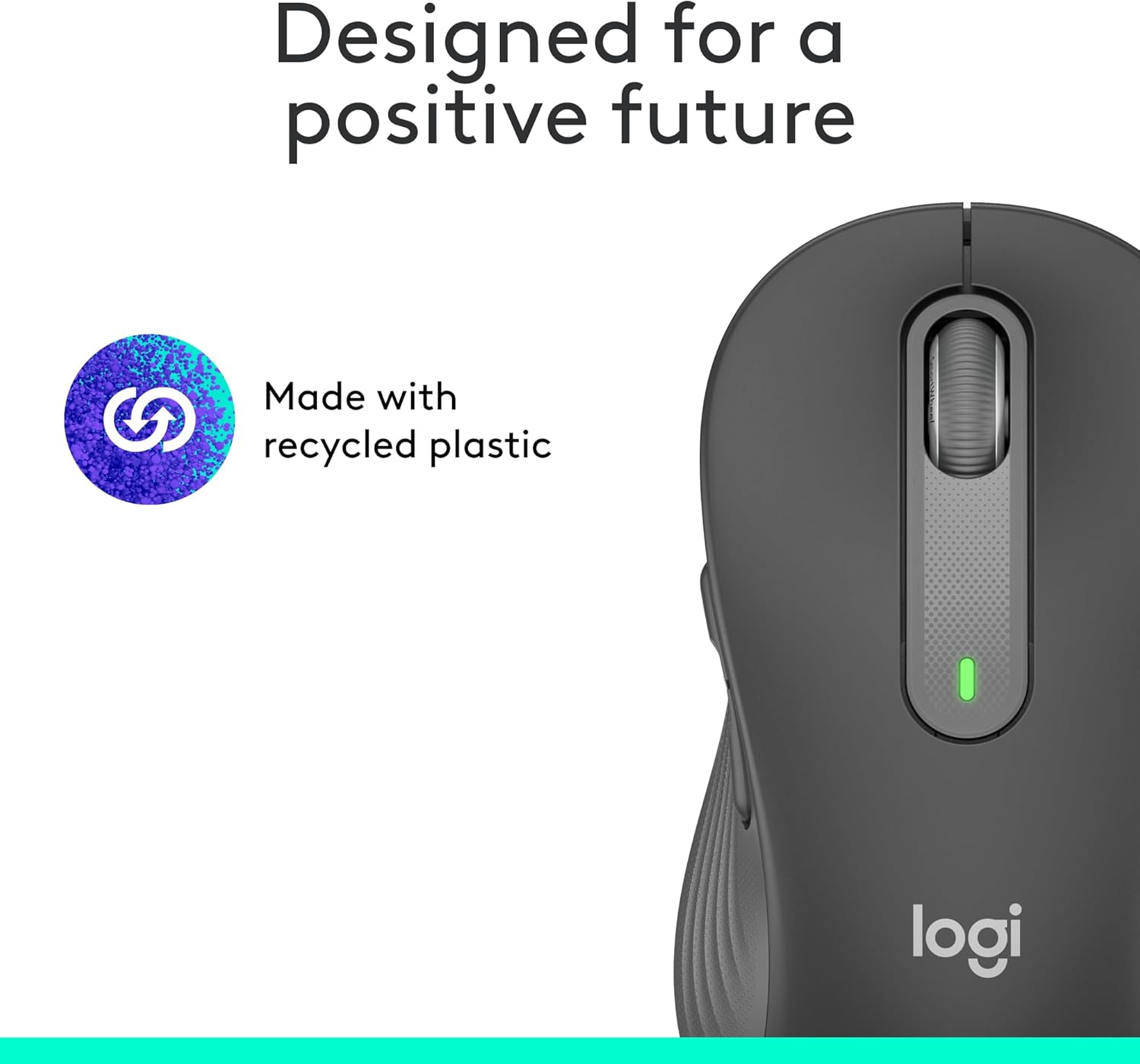 Logitech Signature M650 Wireless Mouse - Silent Clicks, Customisable Side Buttons, Bluetooth, 2-Year Battery - Image 10