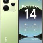 Xiaomi Redmi Note 14 Green Smartphone - 8GB RAM, 256GB Storage, 108MP AI Camera, 5500mAh Battery, 6.67" 120Hz AMOLED Display