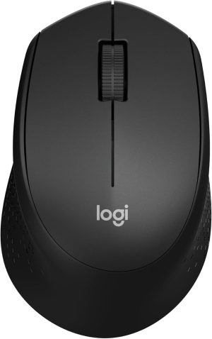 Logitech M330 Silent Plus Wireless Mouse - Black