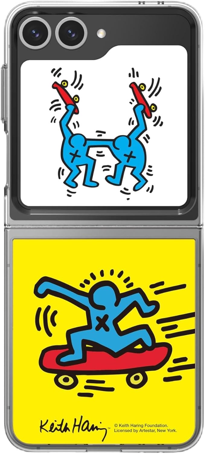 Samsung Galaxy Z Flip6 Silicone Case with Ring, Navy - Image 9