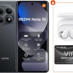 REDMI Note 15 Black - 8GB RAM, 256GB Storage + Bud 6 Play - Global Version