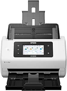 Epson DS-900WN EdgeLink Wireless Color Document Scanner - Duplex, 4.3" Touchscreen, 100-Page ADF