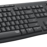 Logitech MK295 Wireless Keyboard and Mouse Combo with SilentTouch Technology, Full Number Keyboard, and Nano USB Receiver