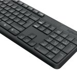 Logitech MK235 Wireless Keyboard and Mouse Combo - 2.4 GHz Wireless, 15 Fn Keys, 3-Year Battery Life, US Intl Layout