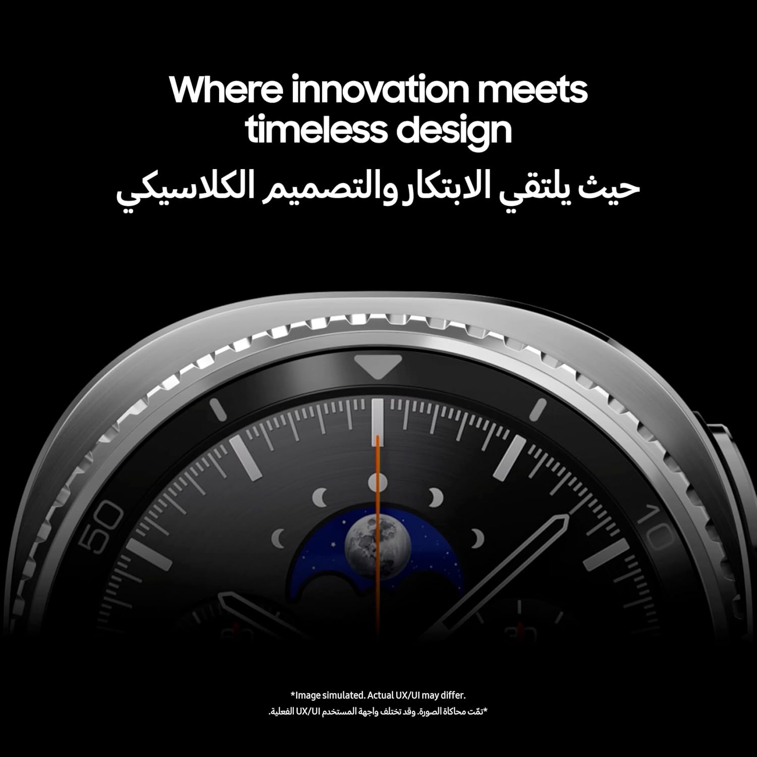 Samsung Galaxy Watch8 Classic 46mm Black Bluetooth Smartwatch with 3nm Processor, Rotating Bezel, and Quick Button - Image 3