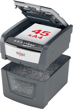 Rexel Optimum AutoFeed 45XP Automatic Cross Cut Paper Shredder