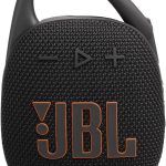 JBL Clip 5 Waterproof Bluetooth Speaker JBLCLIP5BLK - Ultra-Portable, 12H Playtime, AURACAST