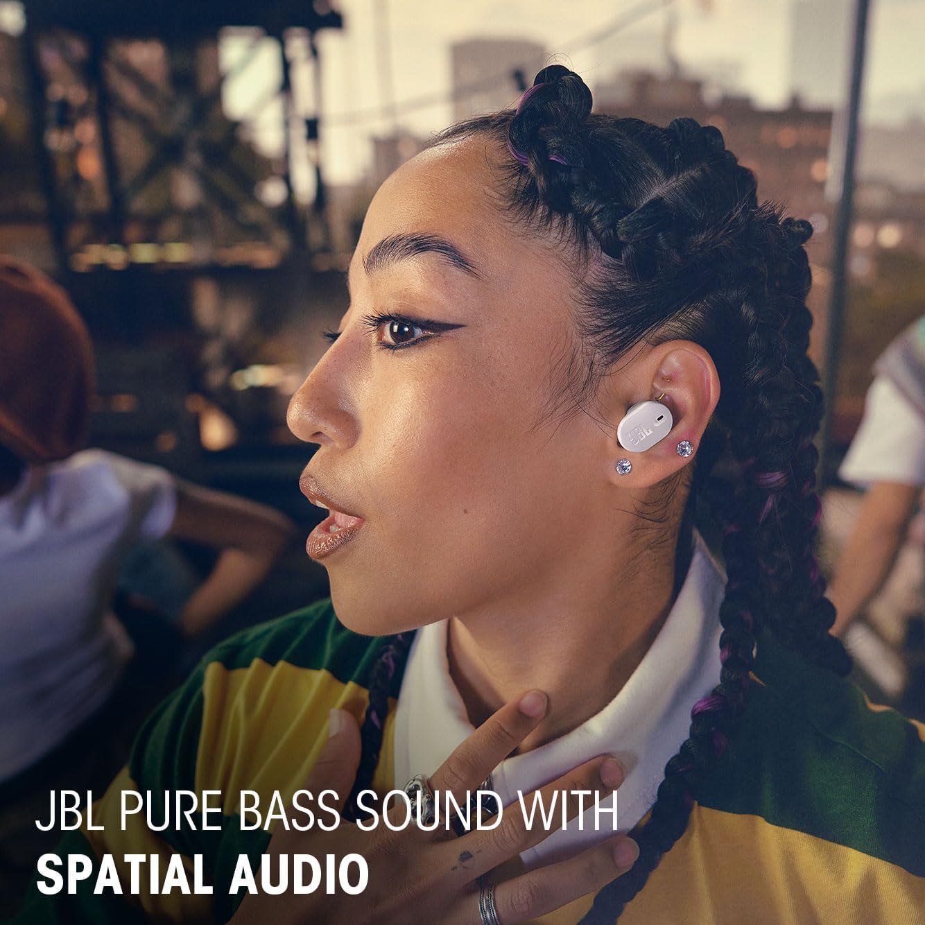 JBL Tune Buds 2 True Wireless Earbuds JBLTBUDS2TQE with Bluetooth 5.3, 6-Mic Technology, 48H Battery - Image 5