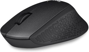 Logitech M330 Silent Plus Wireless Mouse - 2.4GHz, 1000 DPI Optical, USB Nano Receiver, 2-Year Battery Life