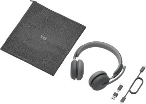 Logitech Zone Wireless 2 UC (981-001311) - Wireless Headset with Advanced Noise Cancellation