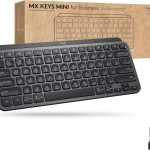Logitech MX Keys Mini Wireless Illuminated Keyboard with Logi Bolt Technology, Backlit, Rechargeable - Graphite