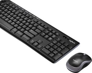 Logitech MK270 Wireless Keyboard and Mouse Combo with 2.4GHz Connection and Long Battery Life