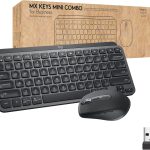 Logitech MX Keys Mini Combo for Business - Compact Wireless Keyboard & Mouse with Logi Bolt, Bluetooth, Multi-OS Compatible
