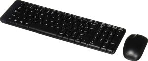 Logitech MK220 Wireless Combo Keyboard and Mouse - English/Arabic Layout