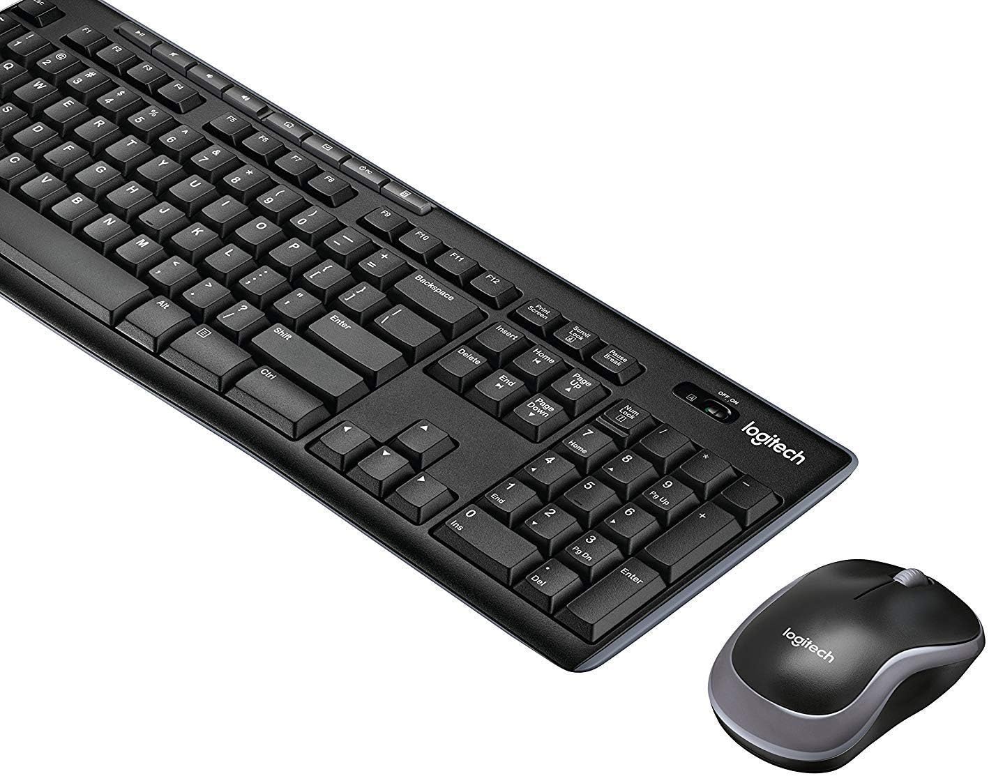 Logitech MK270 Wireless Keyboard and M185 Wireless Mouse Combo with Long Battery Life - Image 2