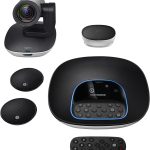 Logitech Group Video Conferencing Bundle with Expansion Mics for Large Meeting Rooms