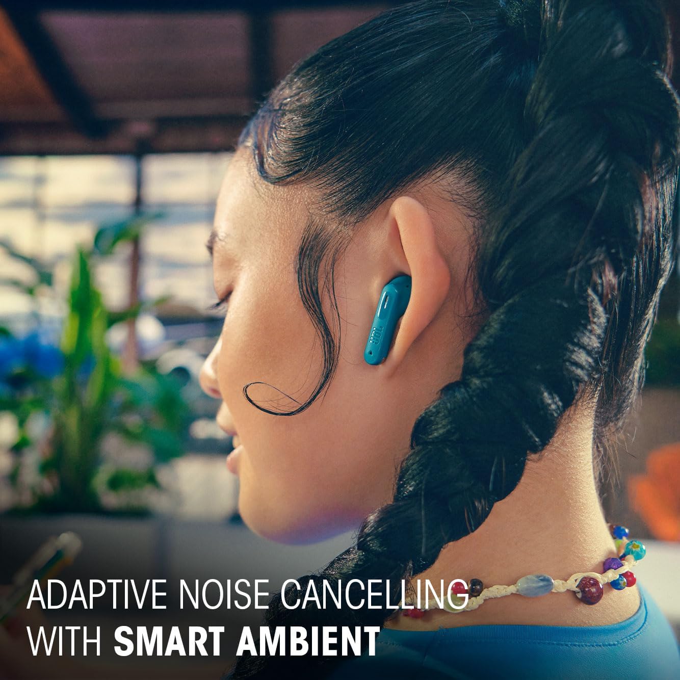 JBL Tune Beam 2 True Wireless Earbuds JBLTBEAM2GMAE with Bluetooth 5.3, 48H Battery & 6-Mics Noise Cancelling - Image 2