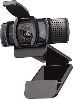 Logitech C920e HD Webcam - 1080p, Mic-Disabled, Certified for Zoom & Microsoft Teams, TAA Compliant