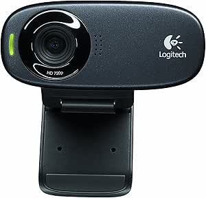 Logitech C310 720p HD Webcam - Black