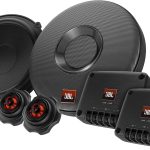 JBL CLUB605CSQ 2-Way Car Audio System with 285W Power, 160mm Carbon Fibre Woofer, Silk Dome Tweeter