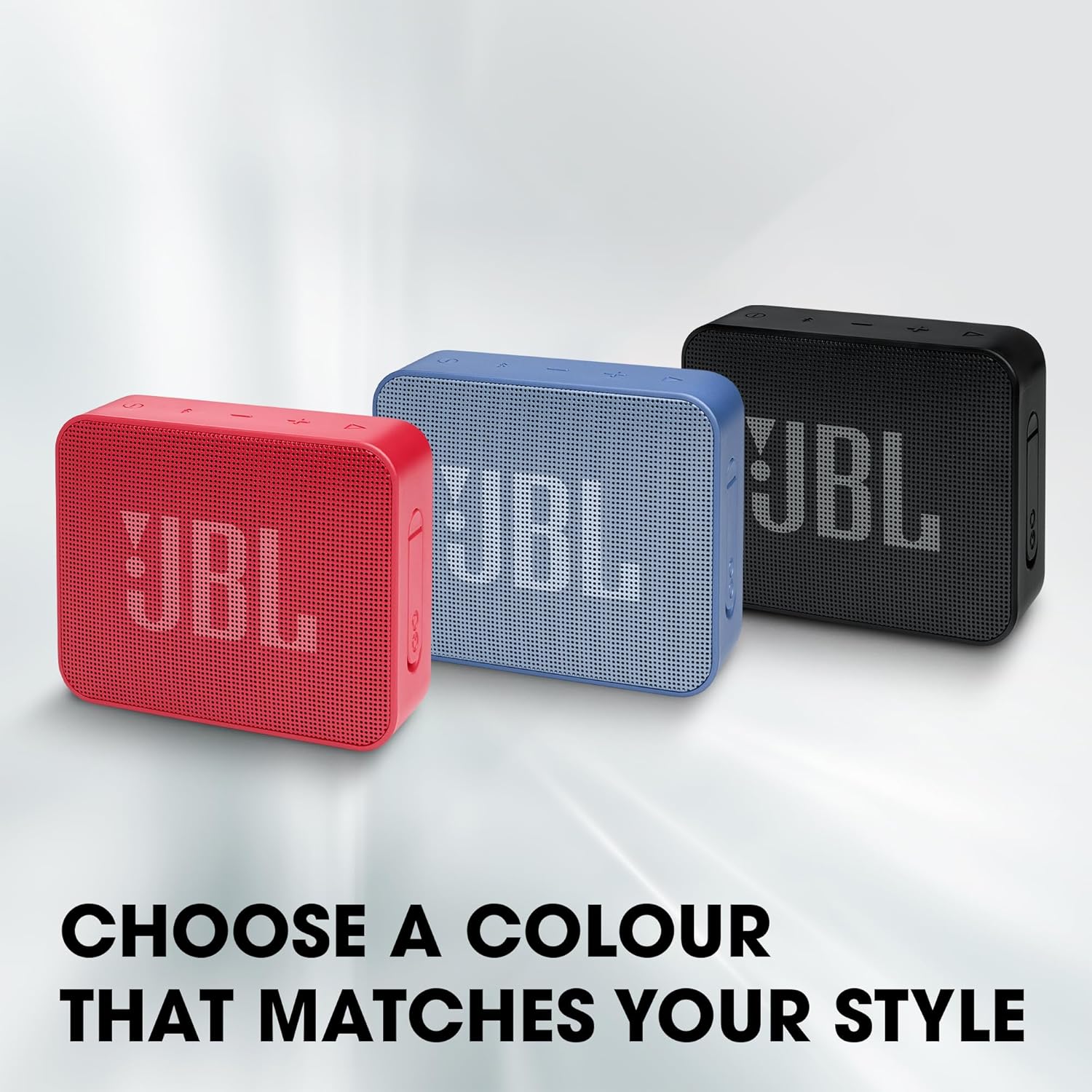 JBL Go Essential Portable Waterproof Speaker JBLGOESBLU - Wireless Bluetooth, IPX7 Waterproof, 5-Hour Battery - Image 9