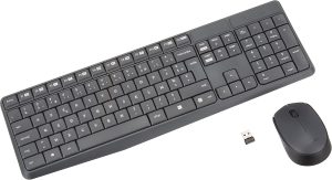 Logitech MK235 Wireless Keyboard and Mouse Combo AZERTY French Layout