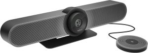 Logitech MeetUp 960-001201 HD Video and Audio Conferencing System with Expansion Mic for Small Meeting Rooms