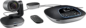 Logitech Group USB HD Video and Audio Conferencing System for Large Meeting Rooms
