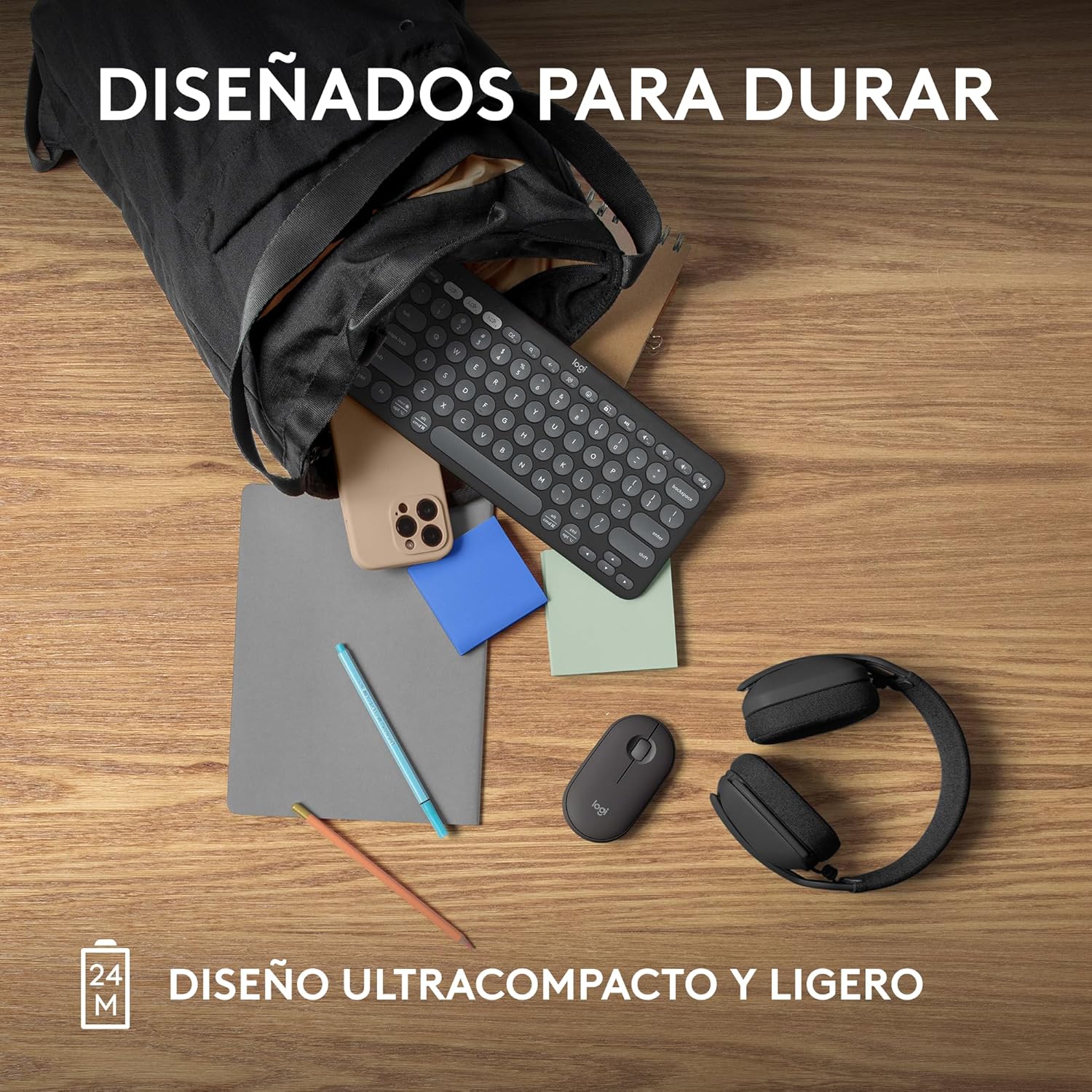 Logitech Pebble Mouse 2 M350s - Bluetooth Wireless, Lightweight, Customizable, Compatible with Windows, macOS, iPadOS, Android, ChromeOS - Image 7